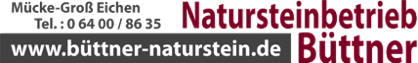 Büttner Natursteinbestrieb (Groß-Eichen) - Grabmale | Urnengräber | Arbeitsplatten | Treppen